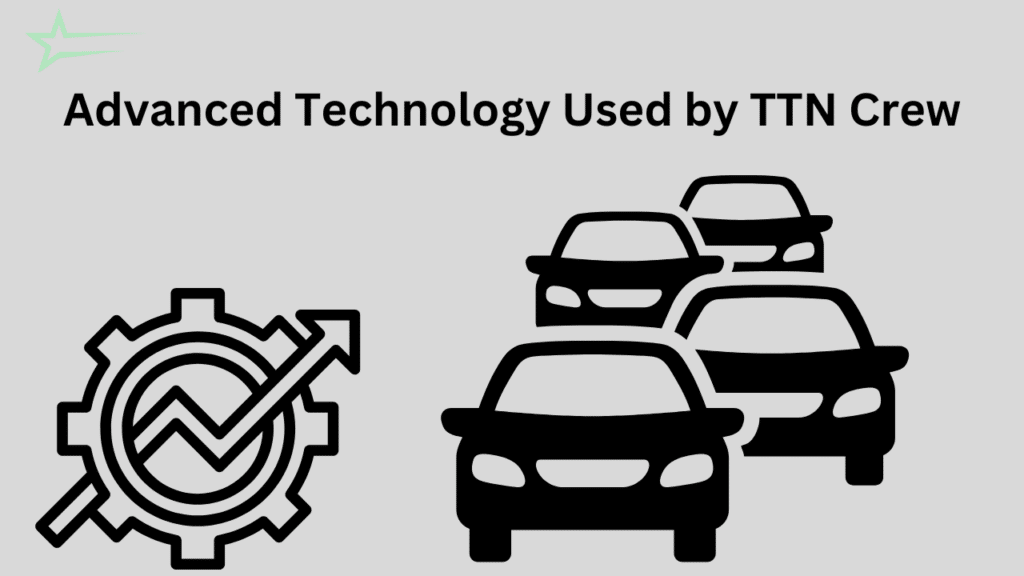 TTN Crew using advanced GPS technology for efficient service dispatch