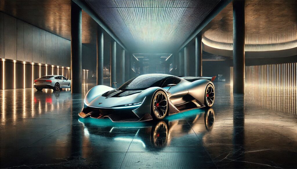 Pininfarina B95 electric hypercar with exclusive design, glowing accents, and sleek aerodynamic features